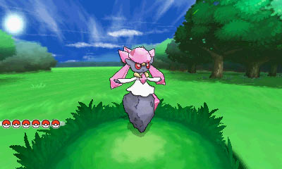 Diancie dans Pokémon X et Pokémon Y !