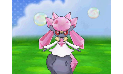 Diancie dans Pokémon X et Pokémon Y !