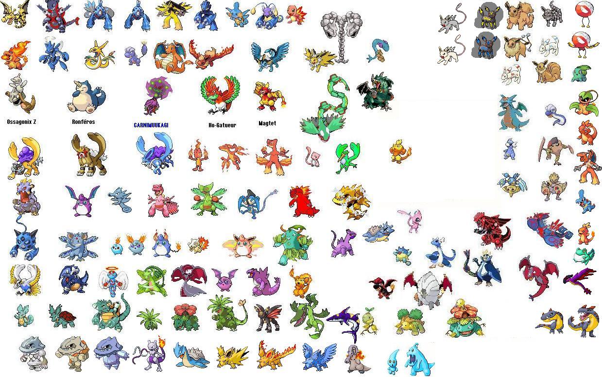 Dessin De Tous Les Pokémon Espace Membre > Création : tout les pokemons pour le moment