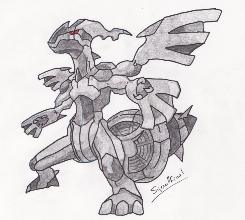 zekrom and reshiram coloring pages - photo #48