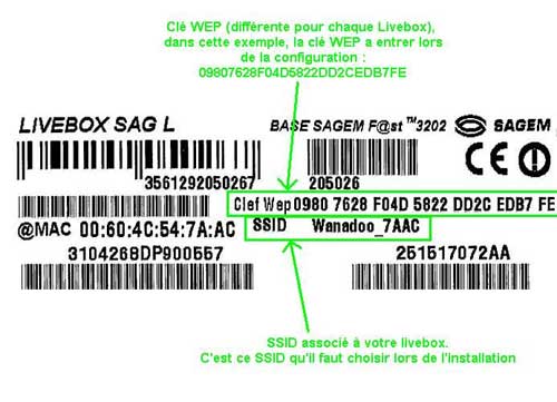 comment trouver un cle wifi
