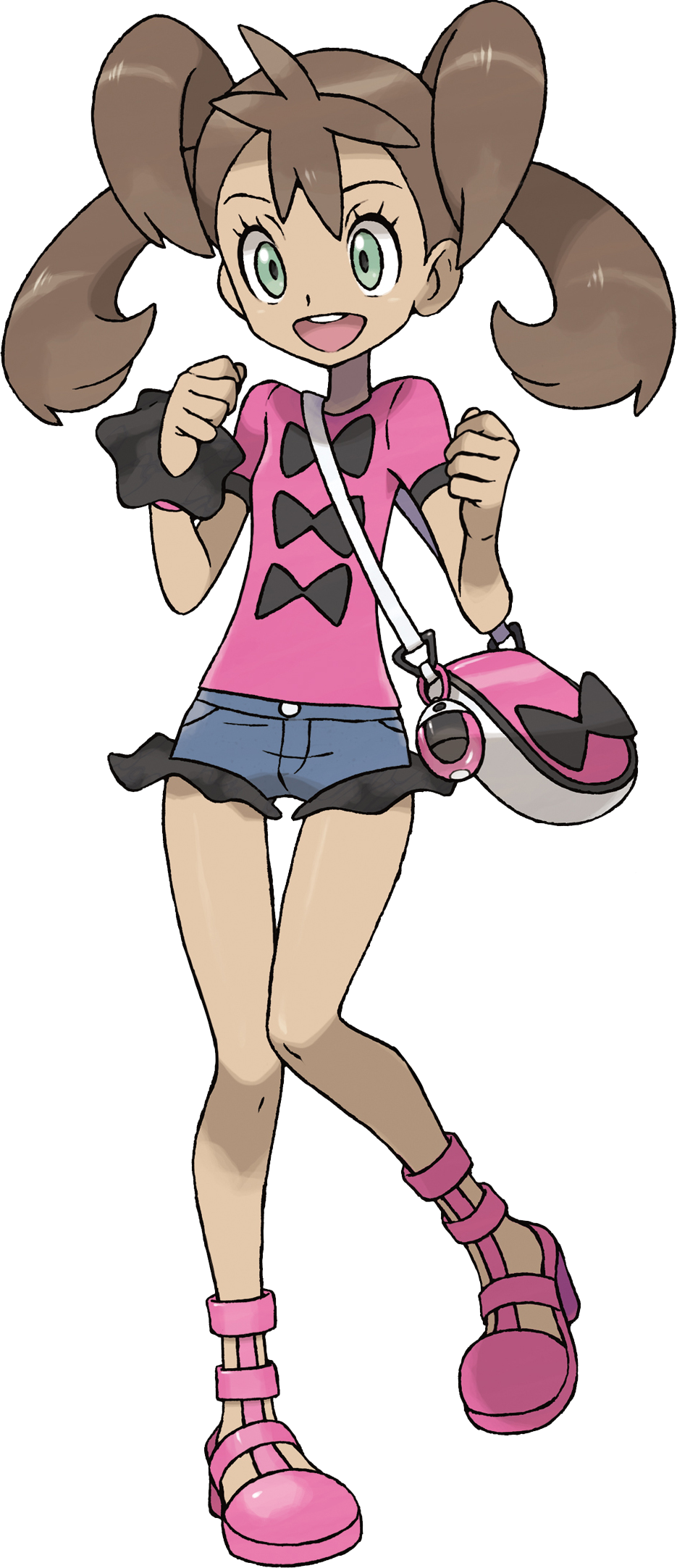 Les personnages de pokemon x et y