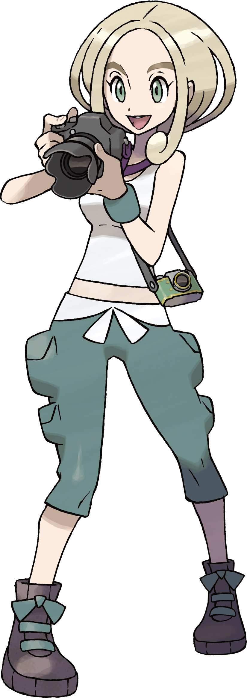 Les personnages de pokemon x et y