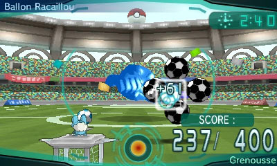 Capture d'écran de Pokémon X et Pokémon Y