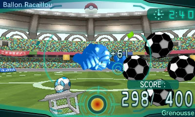 Capture d'écran de Pokémon X et Pokémon Y