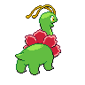 Meganium mâle dans Noire et Blanche