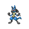 Lucario femelle dans Noire et Blanche