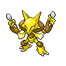 Alakazam femelle dans Noire et Blanche