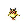 Hoothoot femelle shiny dans Noire et Blanche