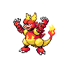 Magmar mâle dans Noire et Blanche