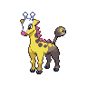 Girafarig mâle dans Noire et Blanche