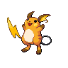 Raichu mâle dans Noire et Blanche