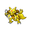 Kadabra mâle dans Noire et Blanche