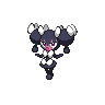 Mesmerella mâle shiny dans Noire et Blanche