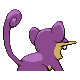 Rattata mâle dans Diamant et Perle