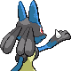 Lucario mâle dans Diamant et Perle