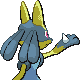 Lucario mâle shiny dans Diamant et Perle