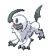 Absol femelle dans Diamant et Perle
