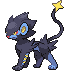 Luxray femelle dans Diamant et Perle