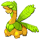 Tropius femelle shiny dans Diamant et Perle