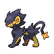 Luxray femelle shiny dans Diamant et Perle