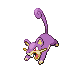 Rattata mâle dans Diamant et Perle