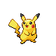 Pikachu mâle dans Diamant et Perle