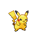 Pikachu mâle dans Diamant et Perle