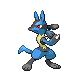 Lucario mâle dans Diamant et Perle