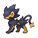 Luxray mâle shiny dans Diamant et Perle