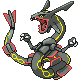 Rayquaza shiny dans Diamant et Perle