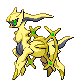 Arceus shiny dans Diamant et Perle