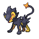 Luxray femelle shiny dans Platine