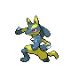 Lucario femelle shiny dans Platine