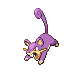 Rattata mâle dans Platine