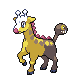 Girafarig mâle dans Platine