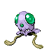 Tentacool mâle shiny dans Platine