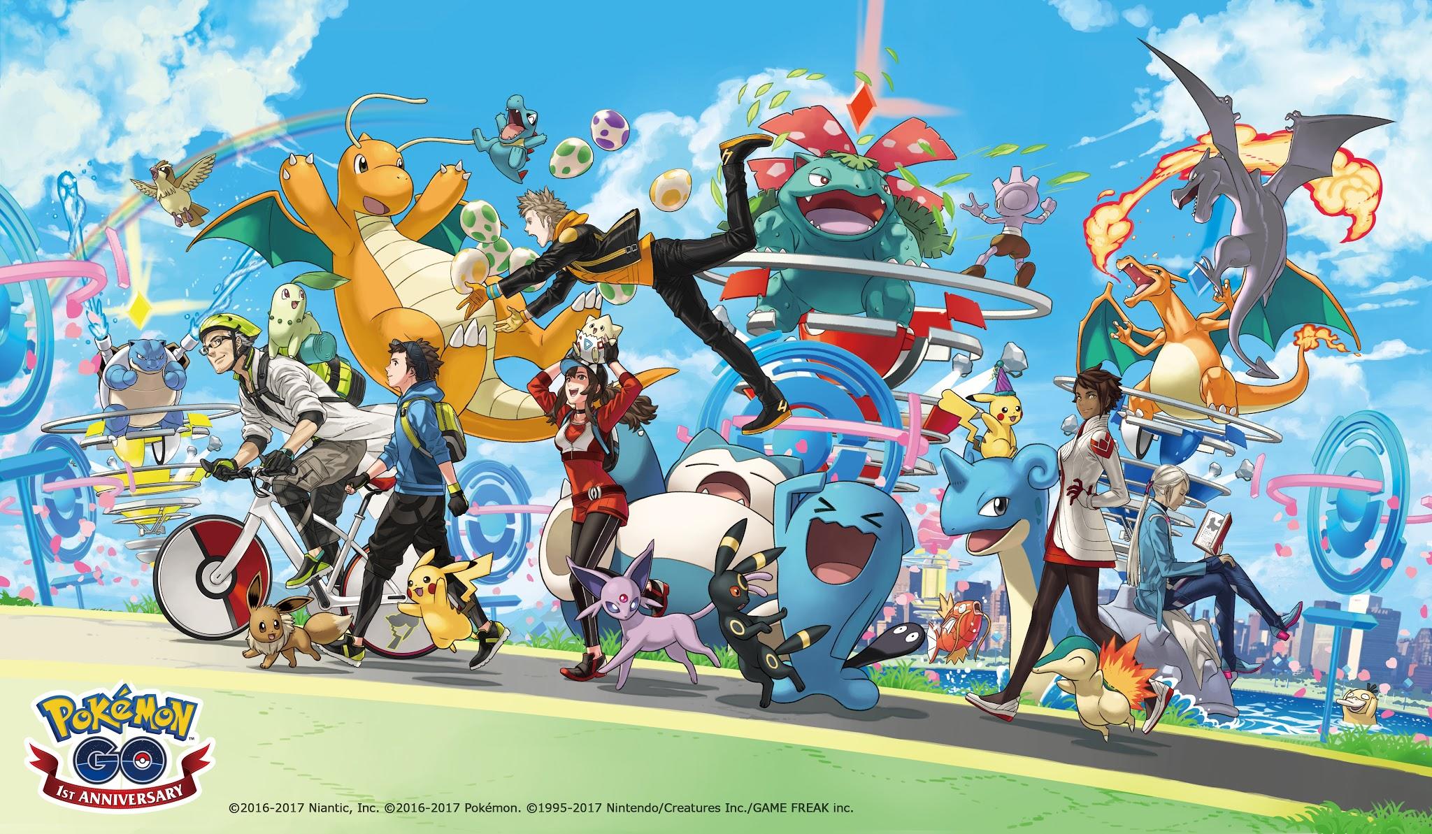 Pokémon Go : L'event de la 1ère année ! 176