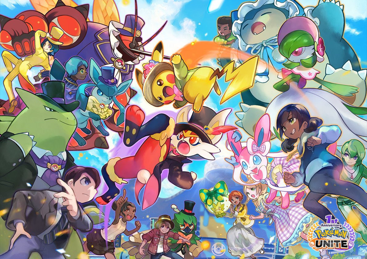 Pokémon UNITE  Joyeux anniversaire, Pokémon UNITE !