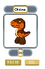Oedino: P'tit Dino aux pieds enflés. 