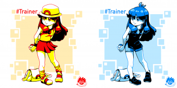 Projet dessin style Pixel Art n°10: Blue #Trainer