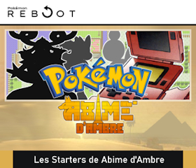Pokédex I : La famille des starters
