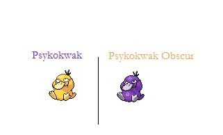 Psykokwak/Psykokwak Obscur