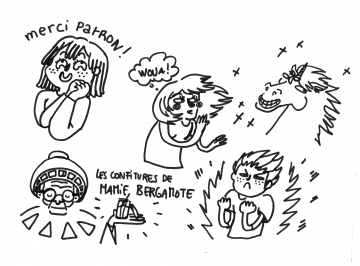Merci patron, merci patron ! Quel plaisir de travailler pour vous, on est heureux comme des fous ~♫ 