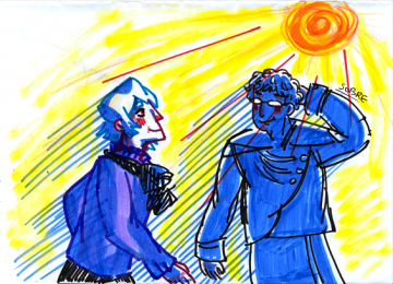 Dessin à l'arrache