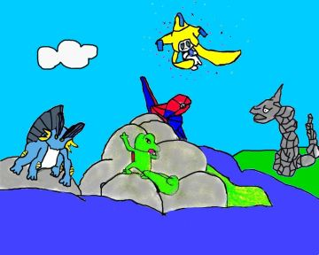 Paysage pokemon !