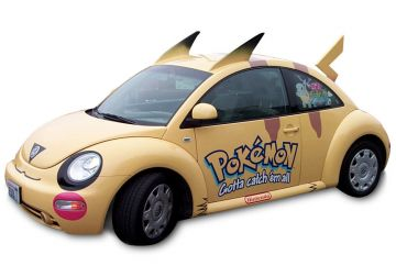 pika-voiture!