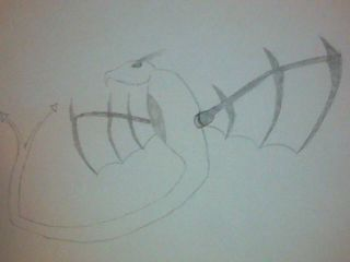 Un dragon ...