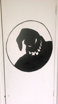 Oogie Boogie, la porte de placard.