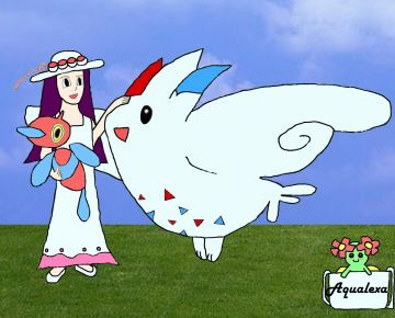 Dessin n°1 : Porygon Z et Togekiss